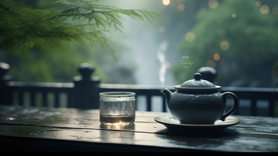 茶香弥漫，品味人生，健康生活新主张